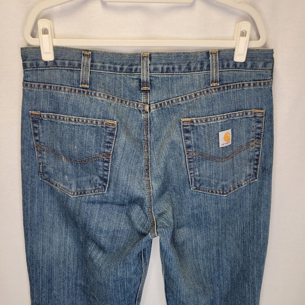 Carhartt Men's Size 36 x 34 Jeans Relaxed Fit - Picture 4 of 5
